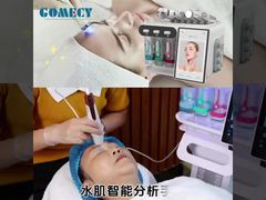 เครื่องเปลือกน้ํามืออาชีพ ทําความสะอาดลึก Hydro Dermabrasion เครื่องเยาว์ผิวสําหรับความงาม